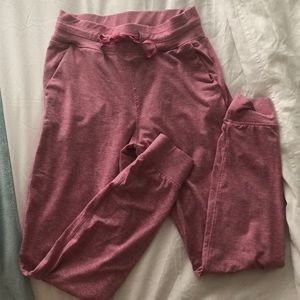 Pink heather Balance Athletica joggers